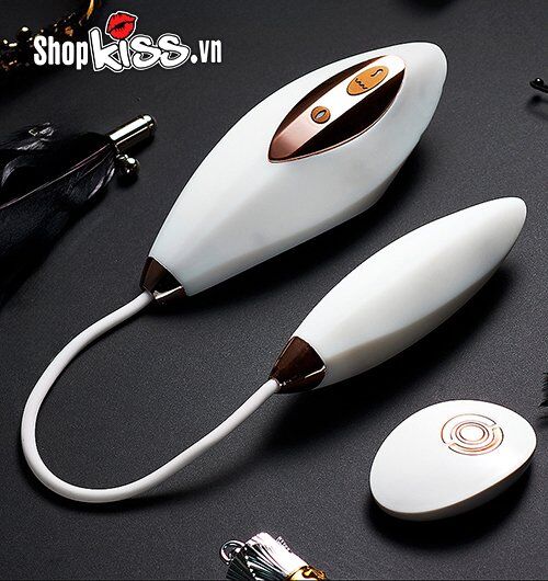 Trứng rung hai đầu Whale Tide Queen điều khiển từ xa kích thích