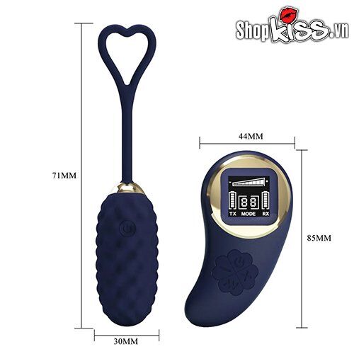 Pretty Love Vivian Remote G-Spot Vibrating Egg Female Toy