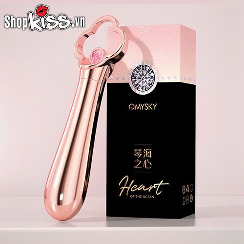 Omysky Heart Ocean Vibrating Egg 10 Speed USB Rechargeable