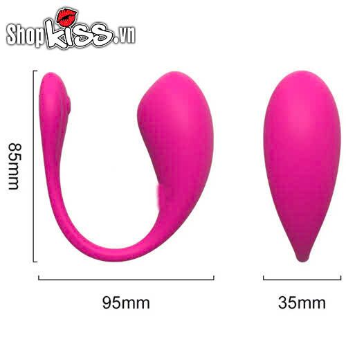 Trứng rung massage Lushy Jumping Eggs điều khiển app, kích thích điểm G âm vật