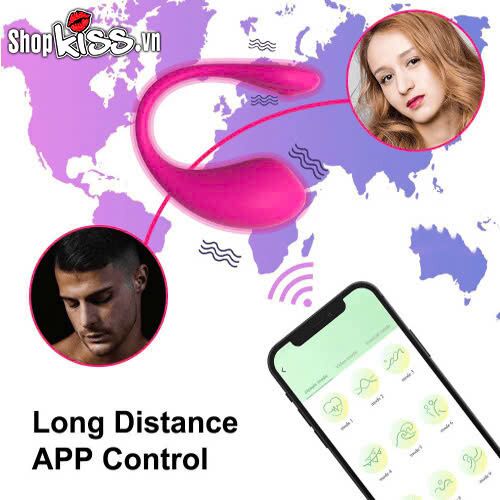 Giá sỉ Trứng rung massage điểm G và âm vật Lushy Jumping Eggs – Điều khiển qua app nhập khẩu Giá sỉ Trứng rung massage điểm G và âm vật Lushy Jumping Eggs – Điều khiển qua app nhập khẩu