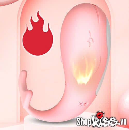 Trứng rung cá voi Little Whale massage điểm G rung 10 chế độ