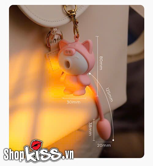 Máy rung hút 2 đầu Libo ngụy trang mèo dễ thương sạc USB