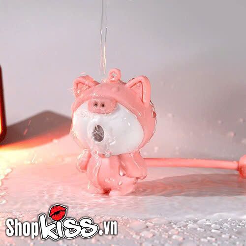 Máy rung hút 2 đầu Libo ngụy trang mèo dễ thương sạc USB