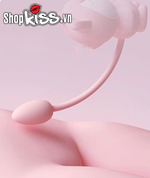 Máy rung hút 2 đầu Libo ngụy trang mèo dễ thương sạc USB