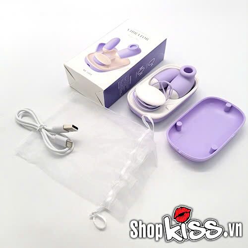 Trứng rung massage điểm G âm vật Lilo Magic Box C silicone an toàn