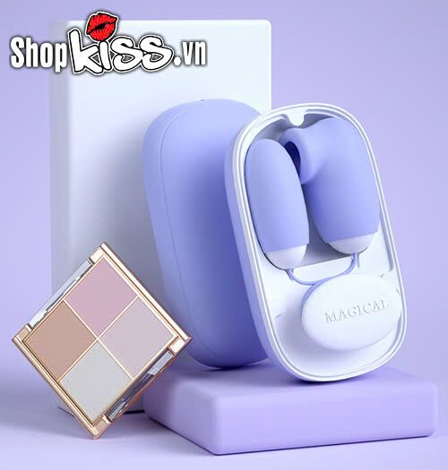Trứng rung massage điểm G âm vật Lilo Magic Box C silicone an toàn