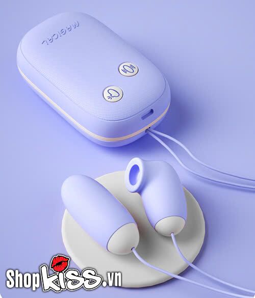 Trứng rung massage điểm G âm vật Lilo Magic Box C silicone an toàn