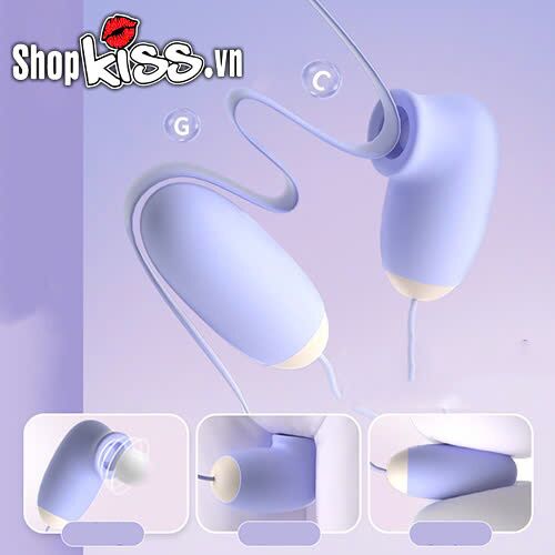 Trứng rung massage điểm G âm vật Lilo Magic Box C silicone an toàn