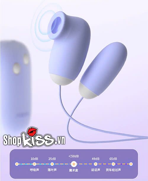 Trứng rung Lilo Magic Box C kích thích mạnh mẽ kín đáo