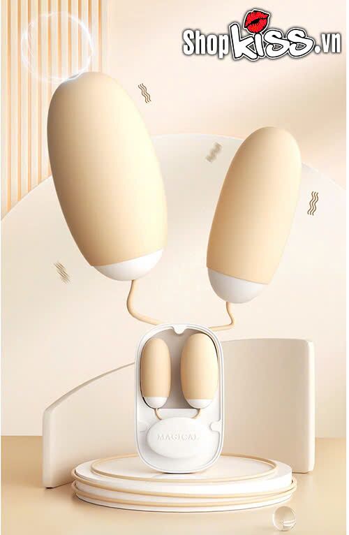Trứng rung đôi Lilo Magic Box A massage đa điểm cho nữ thỏa mãn mọi lúc Trứng rung đôi Lilo Magic Box A massage đa điểm cho nữ thỏa mãn mọi lúc