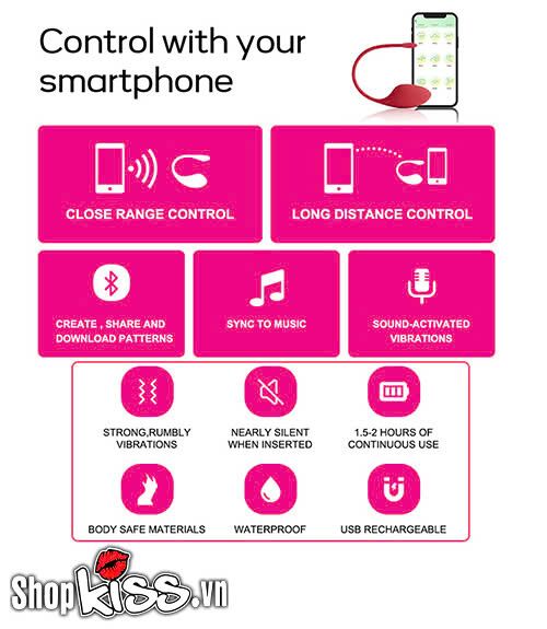 Thông tin Trứng rung massage điểm G Cupid Succubus Bump Orgasm – Điều khiển qua app tốt nhất Thông tin Trứng rung massage điểm G Cupid Succubus Bump Orgasm – Điều khiển qua app tốt nhất