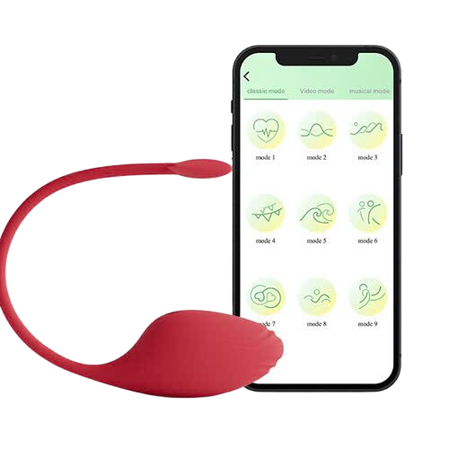 Trứng rung điểm G Cupid Succubus điều khiển app kích thích nữ 
