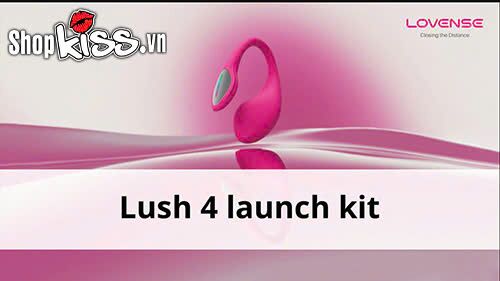 Trứng rung Lovense Lush 4 kích thích điểm G âm vật cực phê