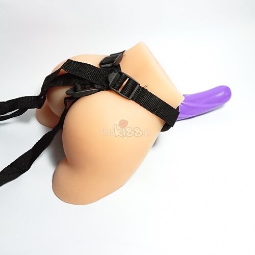 Dương vật dây đeo tháo rời dành cho Les silicone mềm mại