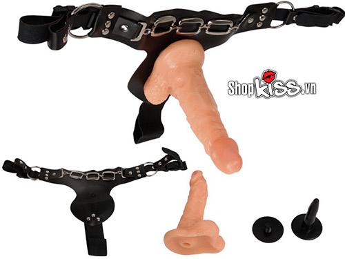 Dương vật dây đeo size nhỏ cho les Đồ chơi sextoy PVC cao cấp