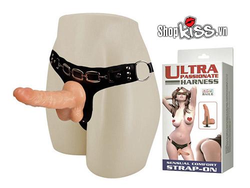 Dương vật dây đeo size nhỏ cho les Đồ chơi sextoy PVC cao cấp