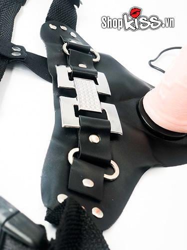 Dương vật dây đeo rung kích thích điểm G dành cho phụ nữ chất liệu y tế