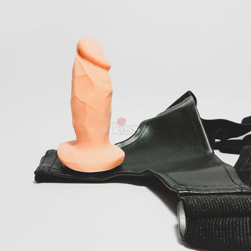 dương vật dây đeo mềm nhỏ combo 2 sextoy les silicon cao cấp