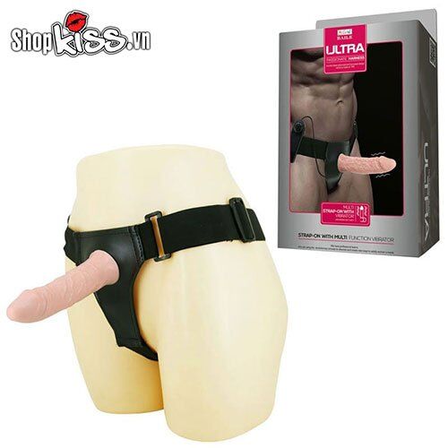 Dương vật giả dây đeo rung đầu giúp kéo dài thời gian quan hệ