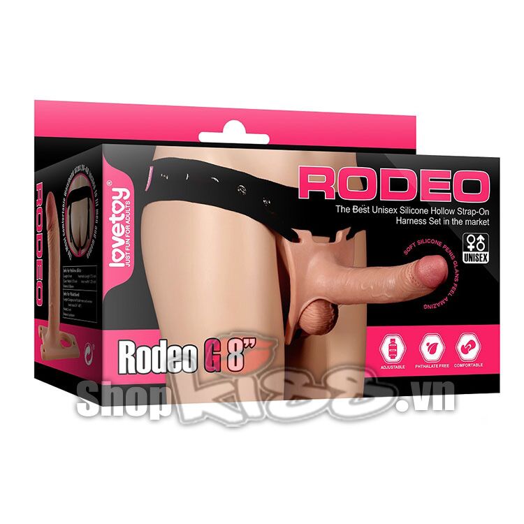Dây đeo dương vật Lovetoy Rodeo siêu mềm thoải mái, bền bỉ