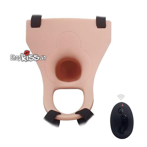 Dương Vật Giả Rỗng Ruột Rung Điều Khiển Từ Xa Tăng Kích Thước