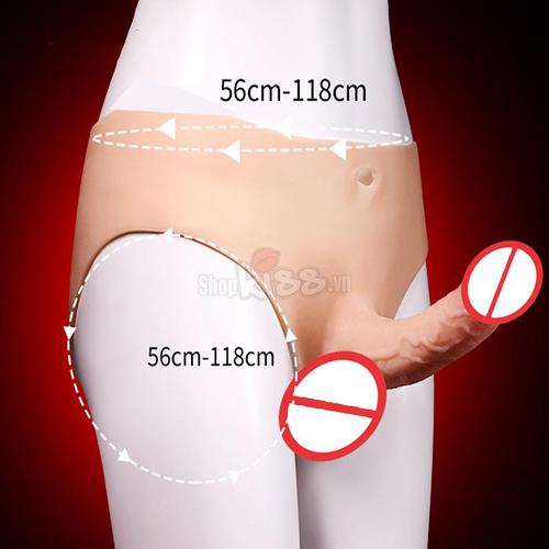 Quần silicon dương vật mềm mượt cho Nam Les, thoải mái cực chất