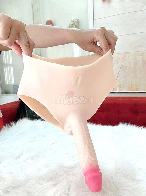 Quần silicon dương vật mềm mượt cho Nam Les, thoải mái cực chất