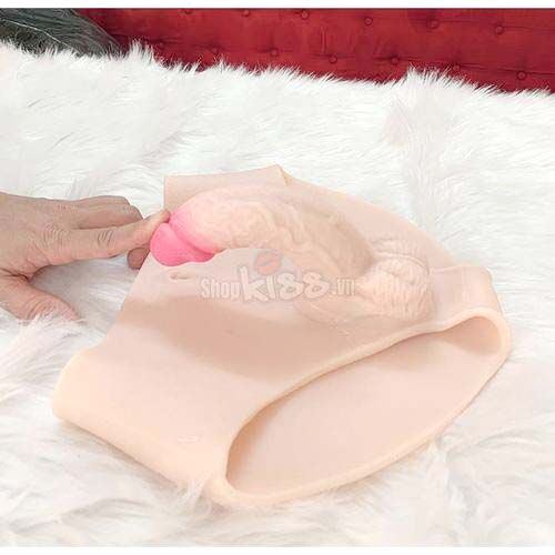 Quần silicon dương vật mềm mượt cho Nam Les, thoải mái cực chất