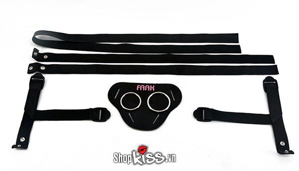 Dương vật giả đai đeo Faak dành cho les silicon chống nước