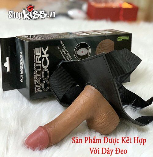 Dương vật giả Lovetoy Luca nhỏ gọn dây đeo silicone an toàn
