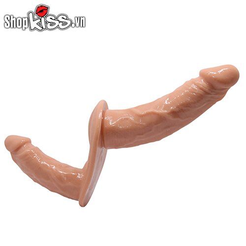 Đai đeo dương vật giả đôi Les Baile Double Dildo tiện lợi