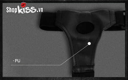 Dương vật giả dây đeo rỗng ruột Pretty Love Myron rung đa chế độ