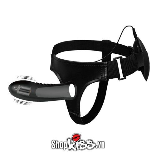 Dương vật giả dây đeo rỗng ruột Pretty Love Myron rung đa chế độ