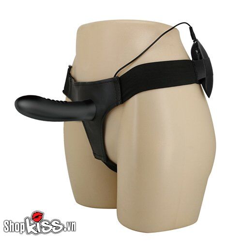 Dương vật giả dây đeo rỗng ruột Pretty Love Myron rung đa chế độ