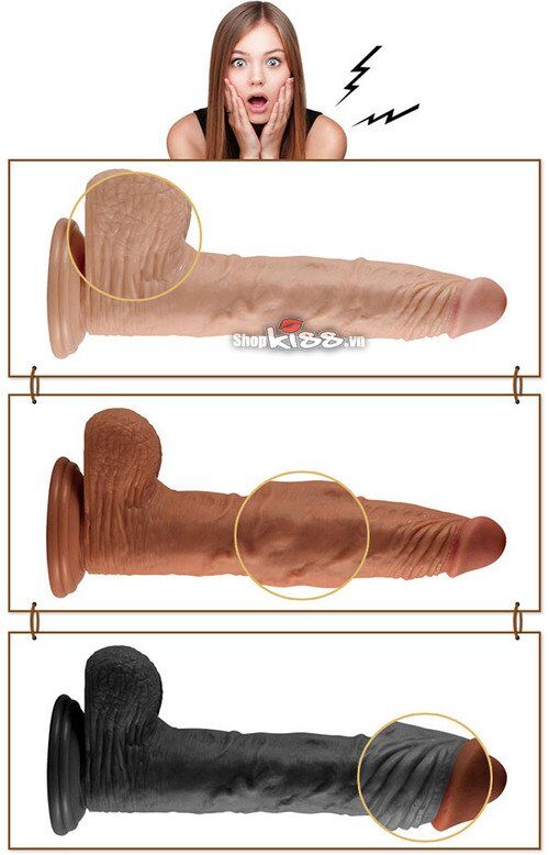Dương vật size khủng Real Extreme Lovetoy 9.5” gắn tường rung sướng Dương vật size khủng Real Extreme Lovetoy 9.5” gắn tường rung sướng