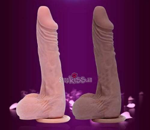 Dương vật Loveaider rung ngoáy silicon cao cấp mềm mịn