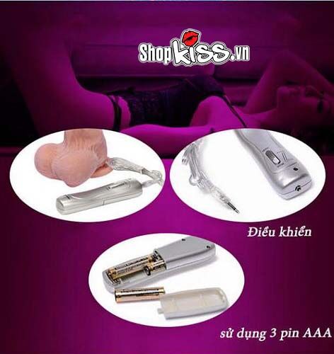 Dương vật Loveaider rung ngoáy silicon cao cấp mềm mịn