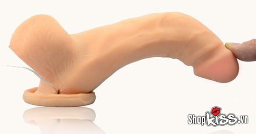 Dương vật giả Loveaider có rung silicon cao cấp 18cm mềm mại thật