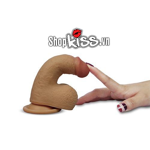 Dương vật giả silicon gắn tường rung mềm mại kích thích nữ cực phê