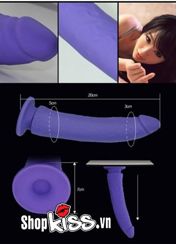 Dương vật giả gắn tường silicon cao cấp rung thủ dâm nữ hiệu quả