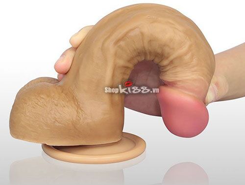 Lovetoy Nature 2 Layer Silicone Wall Mounted G Spot Vibrator Female