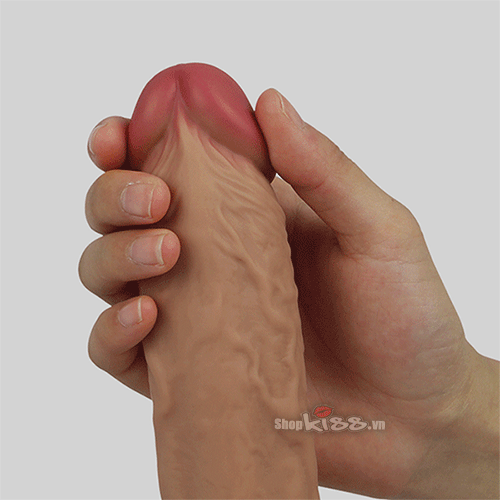 Lovetoy Nature 2 Layer Silicone Wall Mounted G Spot Vibrator Female