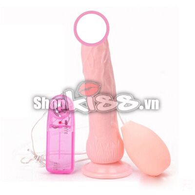Baile Fountain Vibrating Ejaculating Realistic Dildo