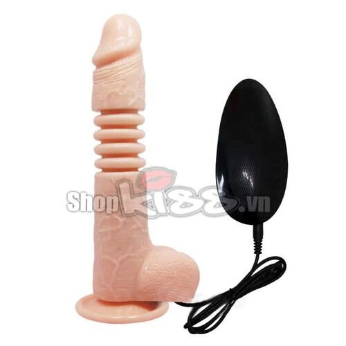 Dương vật giả Thunder Up đa chức năng rung thụt xoay kích thích