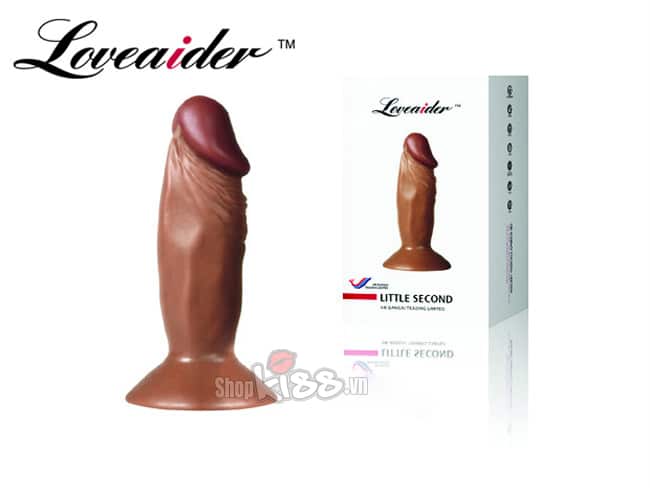 Little Second Loveaider nhỏ gọn dương vật gắn tường siêu mềm mại