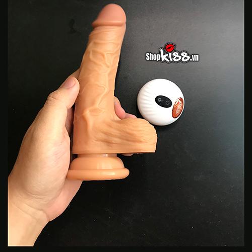  Đại lý Dương vật giả đa năng siêu mềm mịn điều khiển không dây mới nhất
