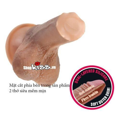 Review Dương vật silicon 2 thớ mềm mịn giá rẻ Review Dương vật silicon 2 thớ mềm mịn giá rẻ
