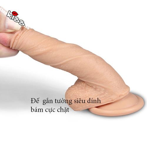 Dương vật silicon mềm mại 2 thớ thật, cảm giác chân thực