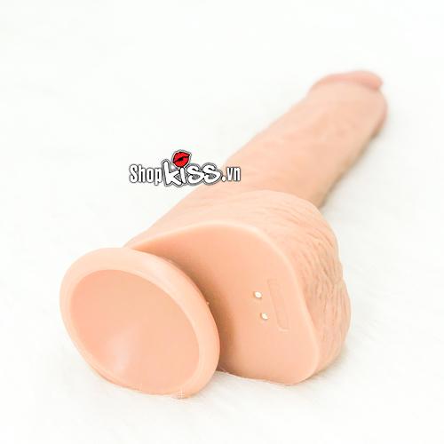 Dương vật silicon siêu mềm siêu thực – Máy rung thụt nóng cực đã